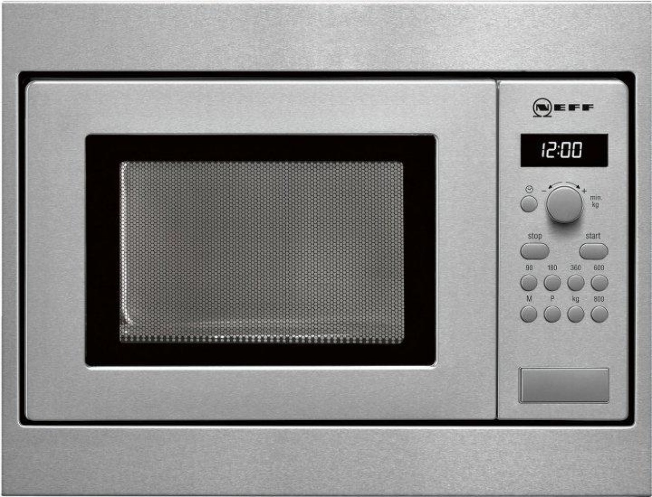Neff H53W50N3, inox 17 literes beépíthető mikrohullámú sütő