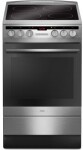 Amica SHC11579E, inox kerámialapos villanytűzhely