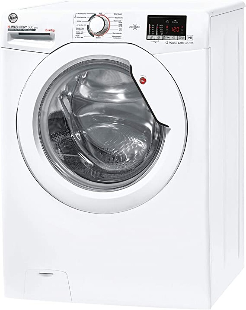 Hoover H3DS4Q4642DAE, 6/4 Kg/1400 ford. mosó-szárítógép (keskeny készülék)